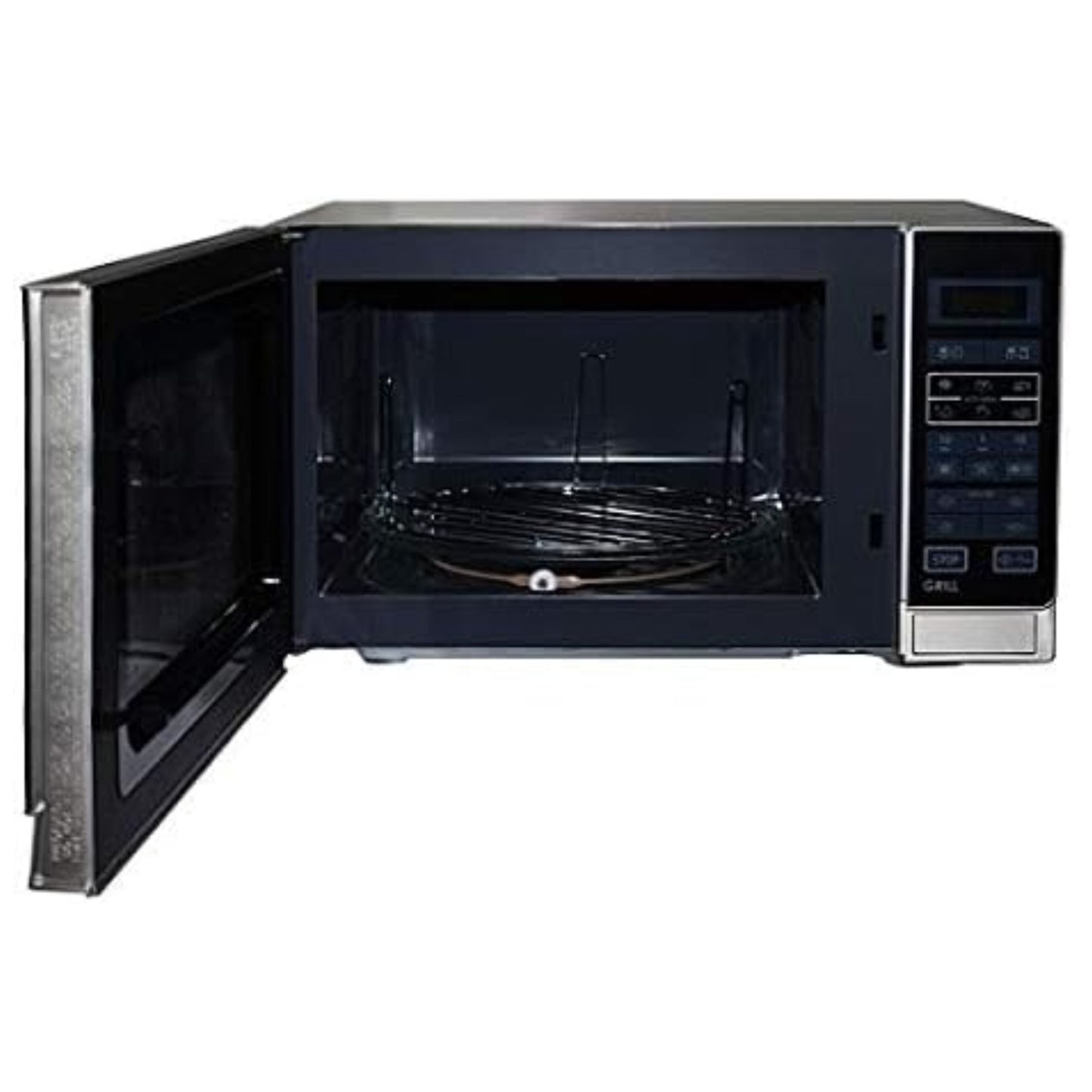 Sharp 900-Watt Microwave Oven with Grill, , 25-Liter, Silver
