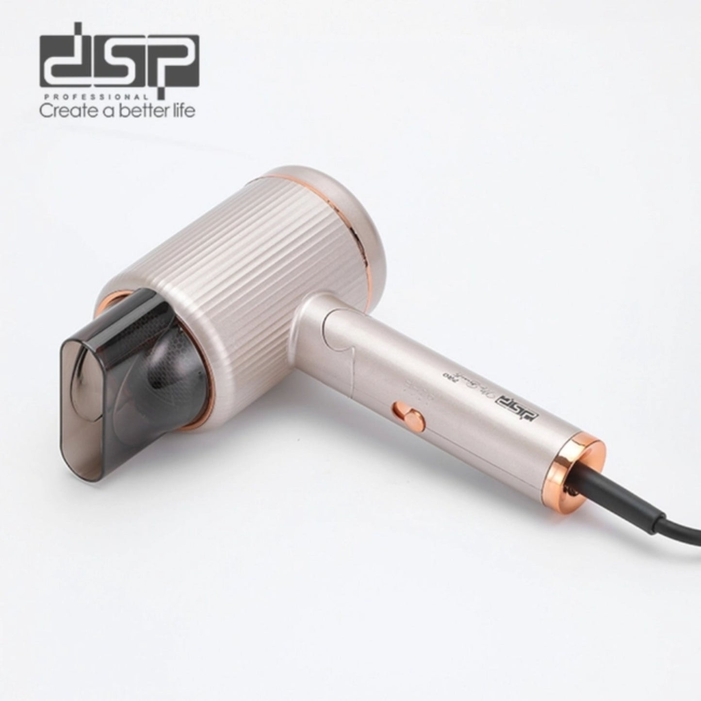 DSP  Professional Foldable Hair Dryer – 2000W Power