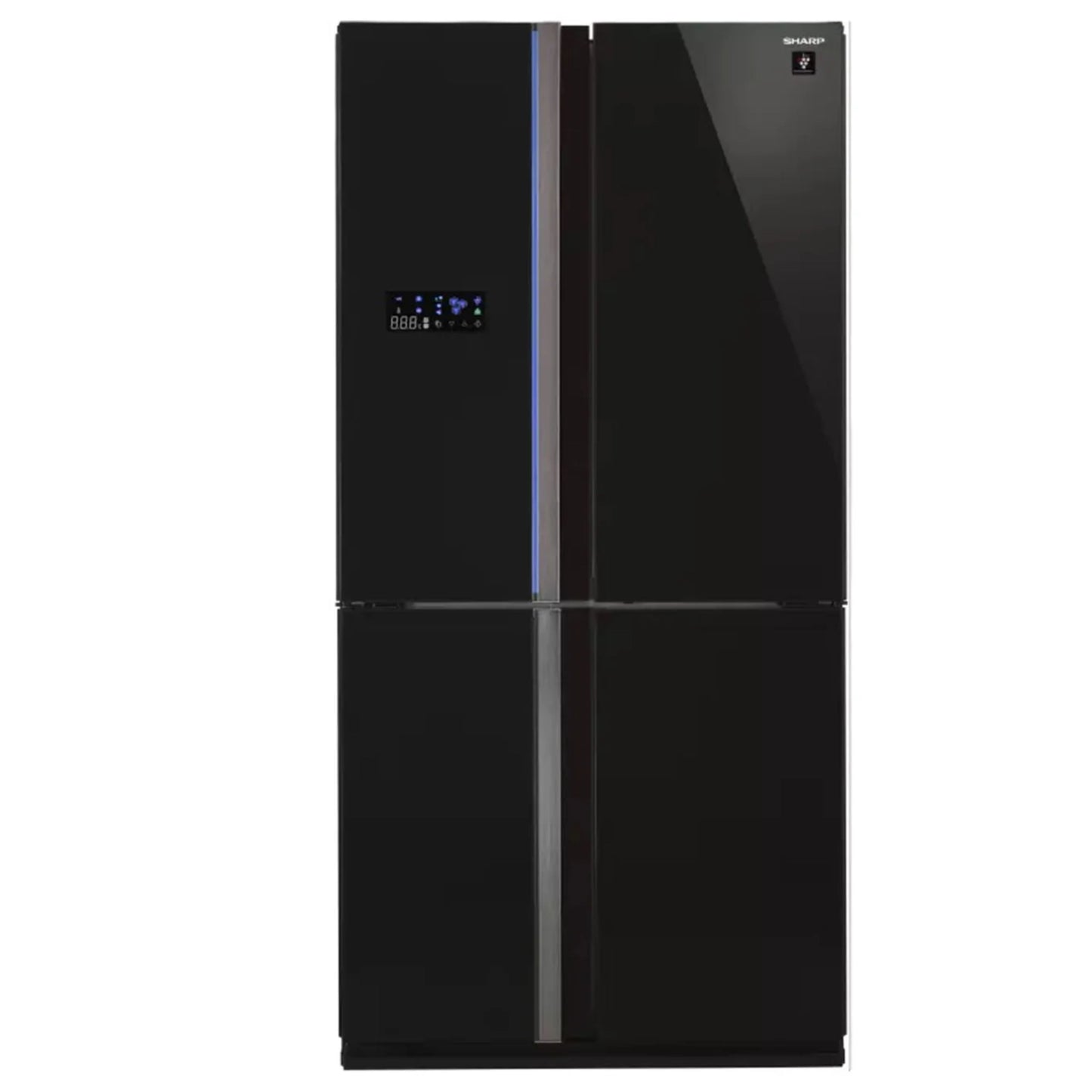 Sharp ,4 doors  Refrigerator, 725L Net Capacity, black  - 185 cm