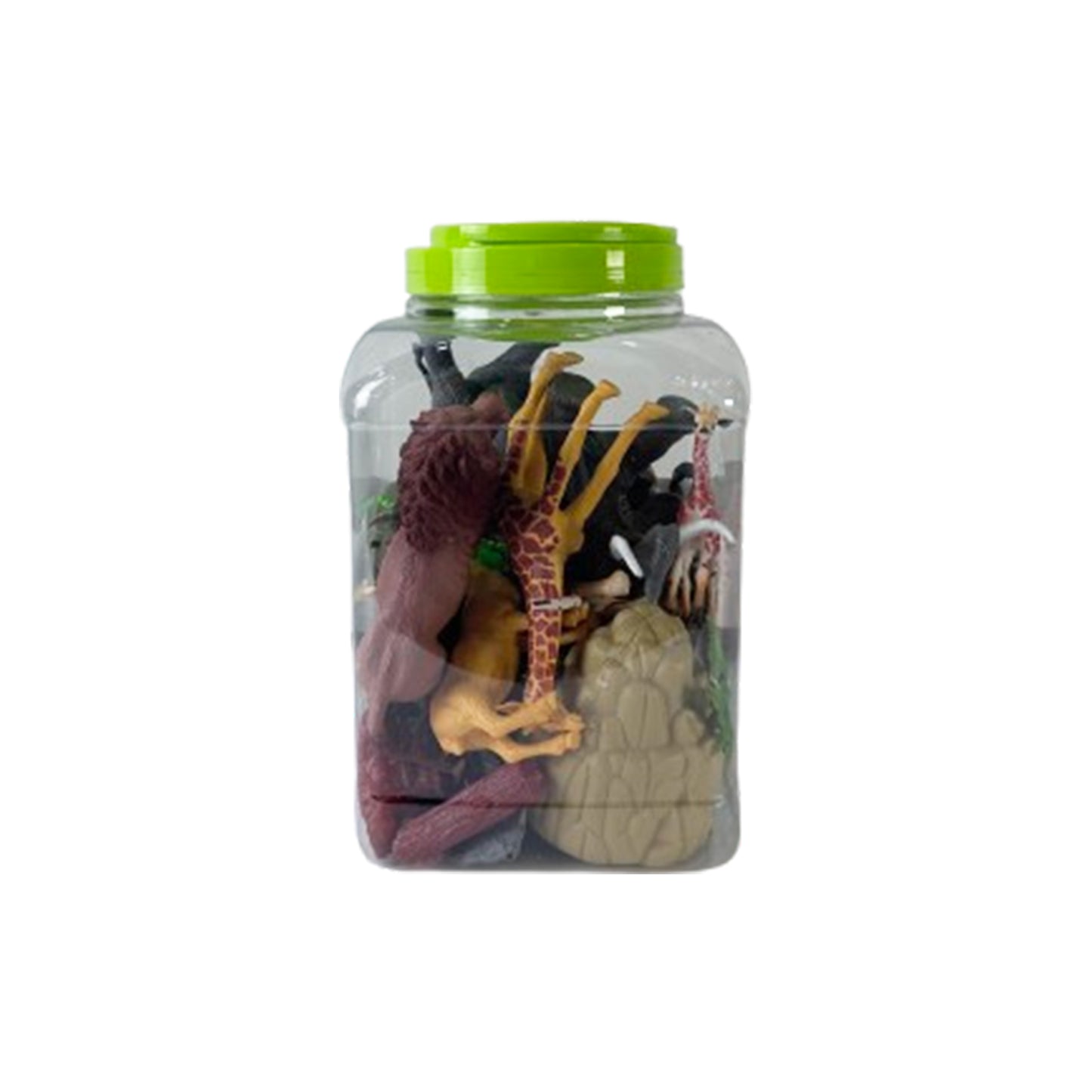 Wild animals plastic figurines