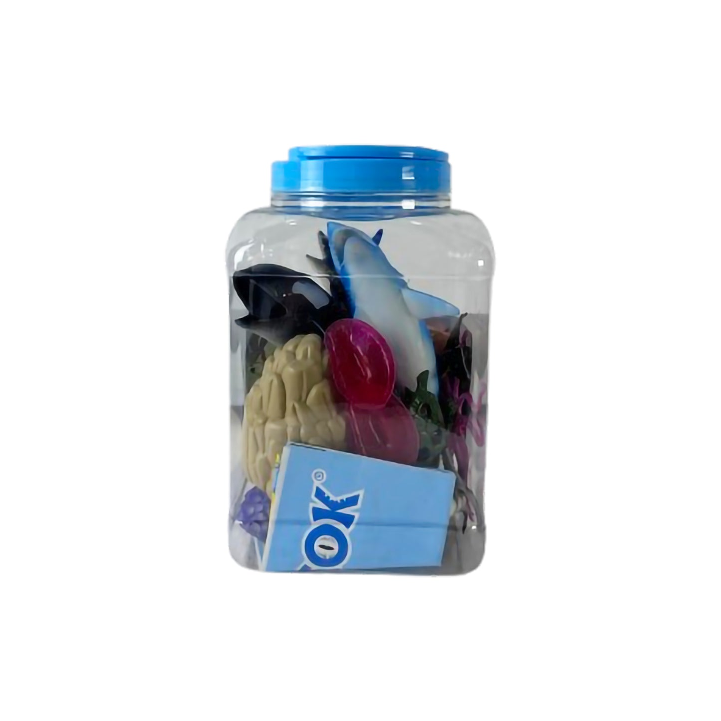 Ocean animals plastic figurines