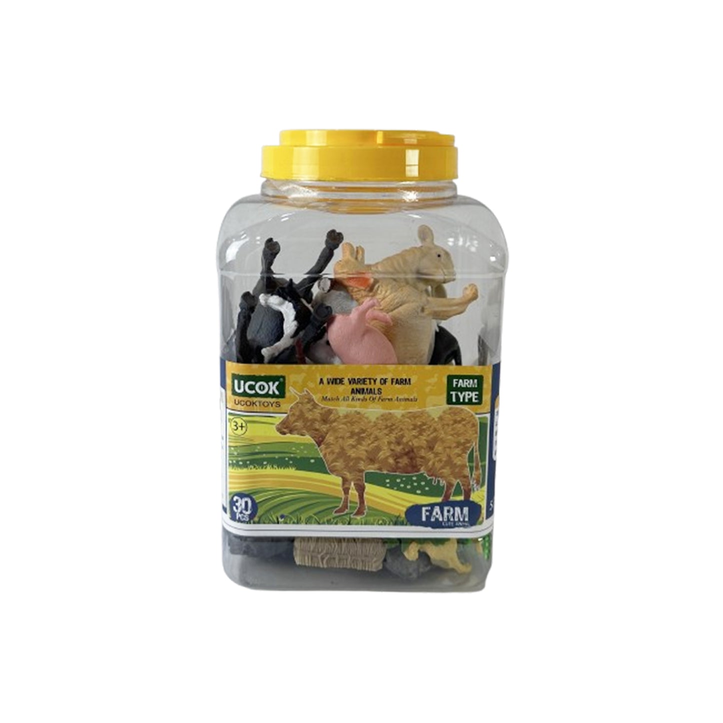 Farm Animals plastic figurines