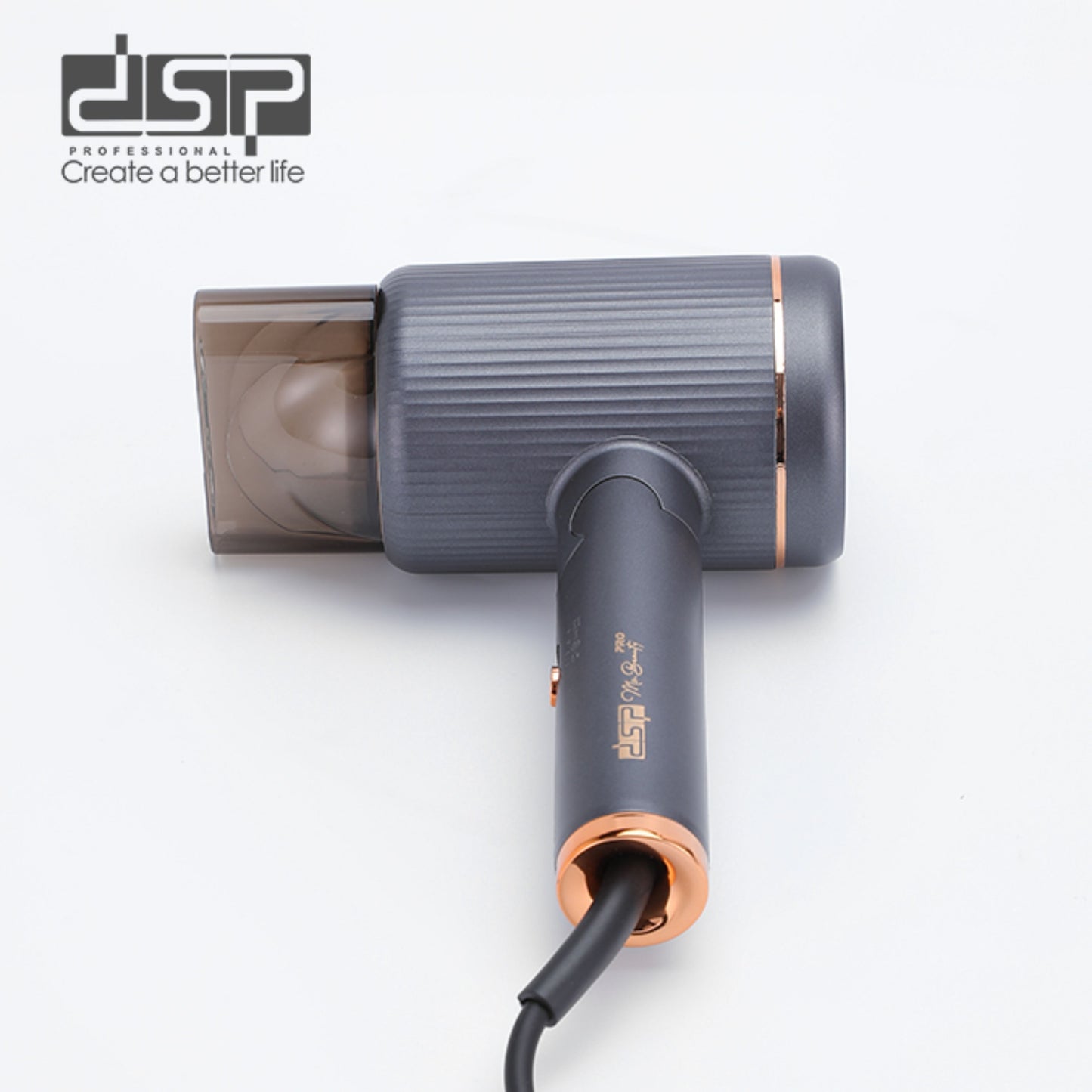 DSP  Professional Foldable Hair Dryer – 2000W Power