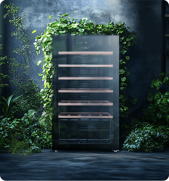 Tesla Wine Cooler 34 Bottles