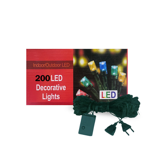 Led lights - Green wire 200 lamps