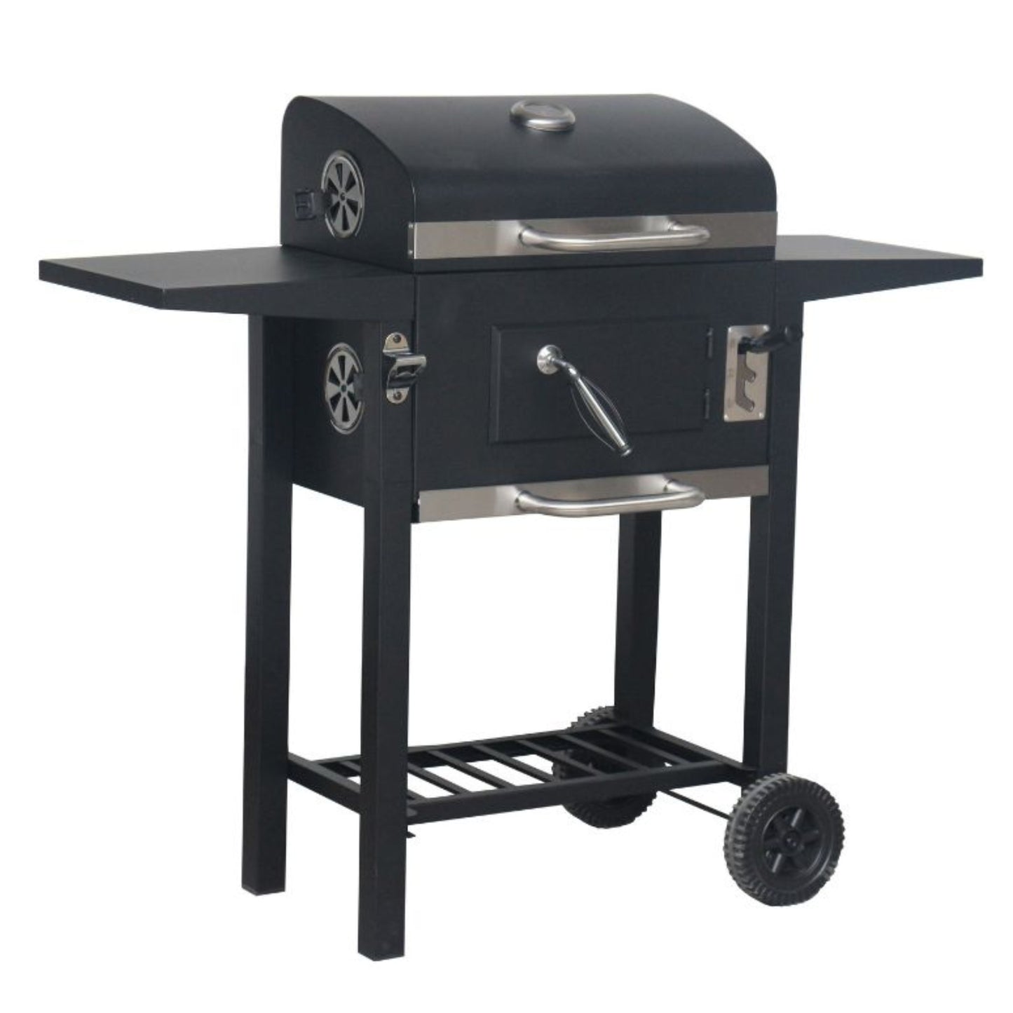 Pro Barbecue Charcoal Grill and Smoker 109cm + Cover