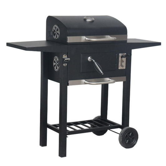 Pro Barbecue Charcoal Grill and Smoker 109cm + Cover