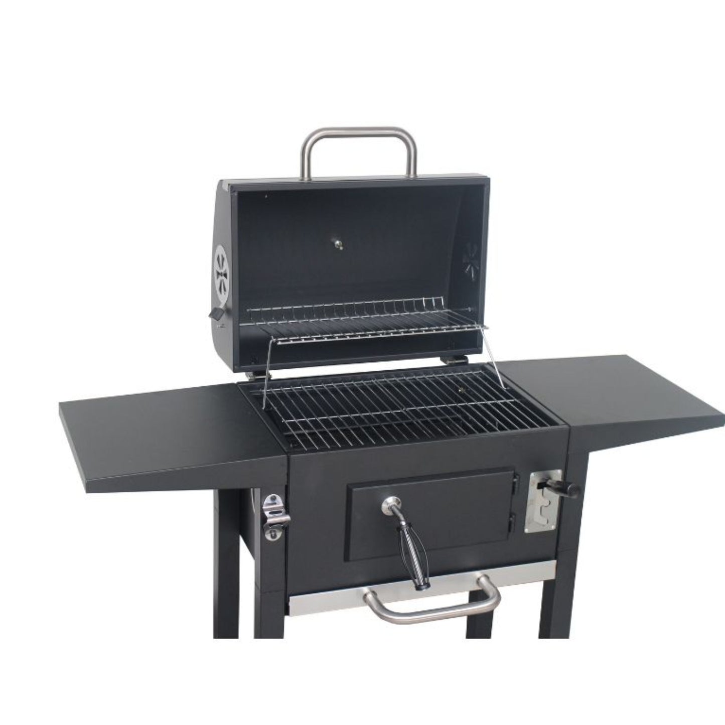 Pro Barbecue Charcoal Grill and Smoker 109cm + Cover