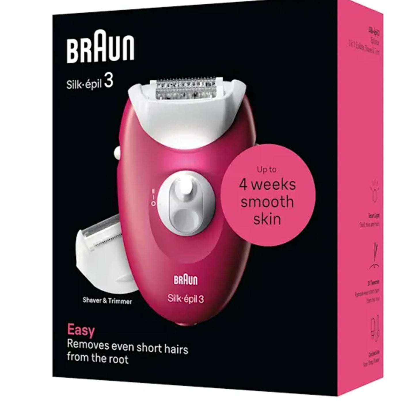 Braun Silk-épil 3  20 MicroGrip