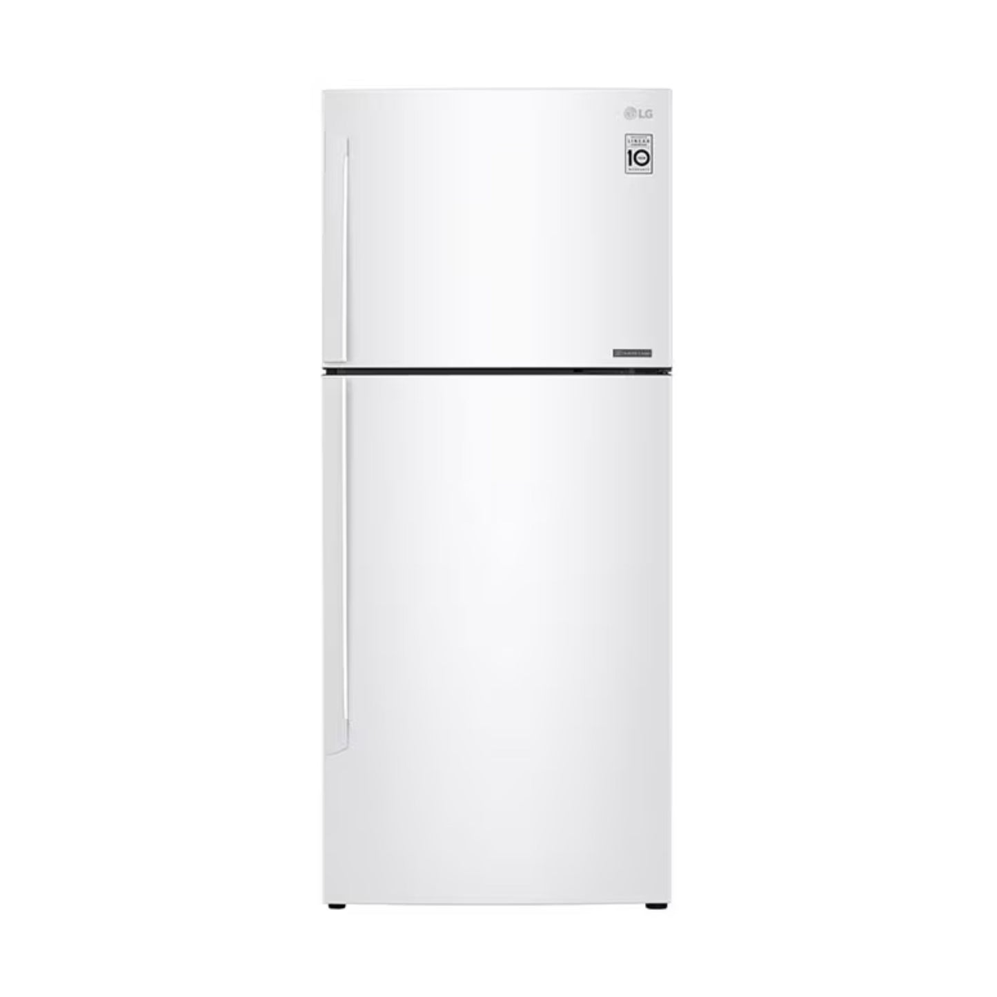 LG Top Mount Refrigerator, Smart Inverter, 438L ,White - 178cm
