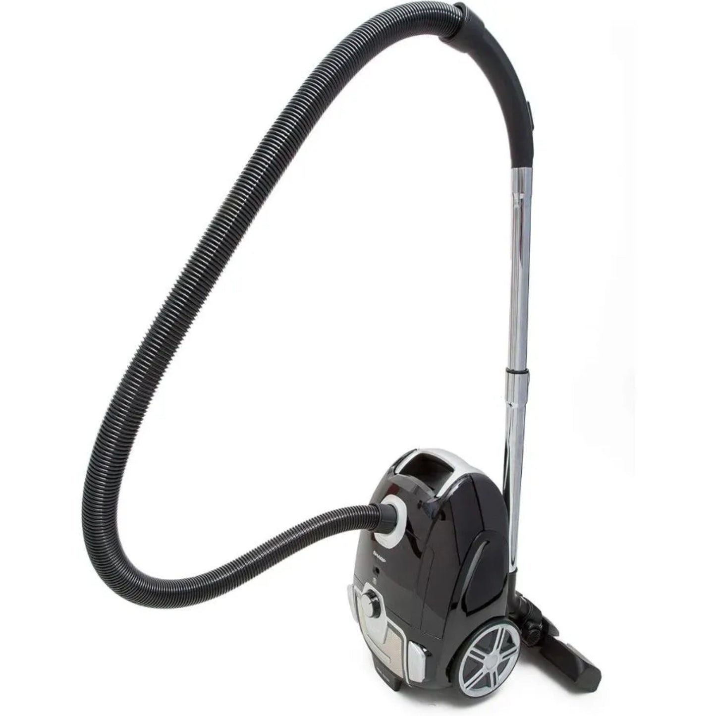 Sharp – Bagged Vacuum Cleaner 2400W With Exhaust Hepa Filter, Black