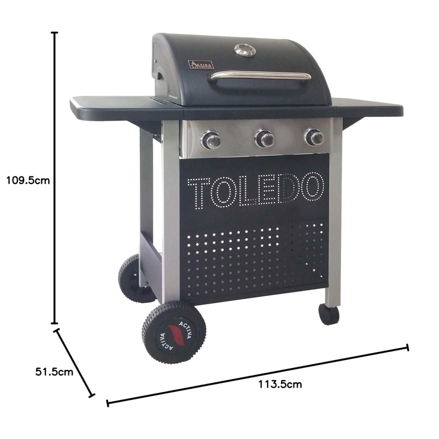ACTIVA Toledo Gas Barbecue