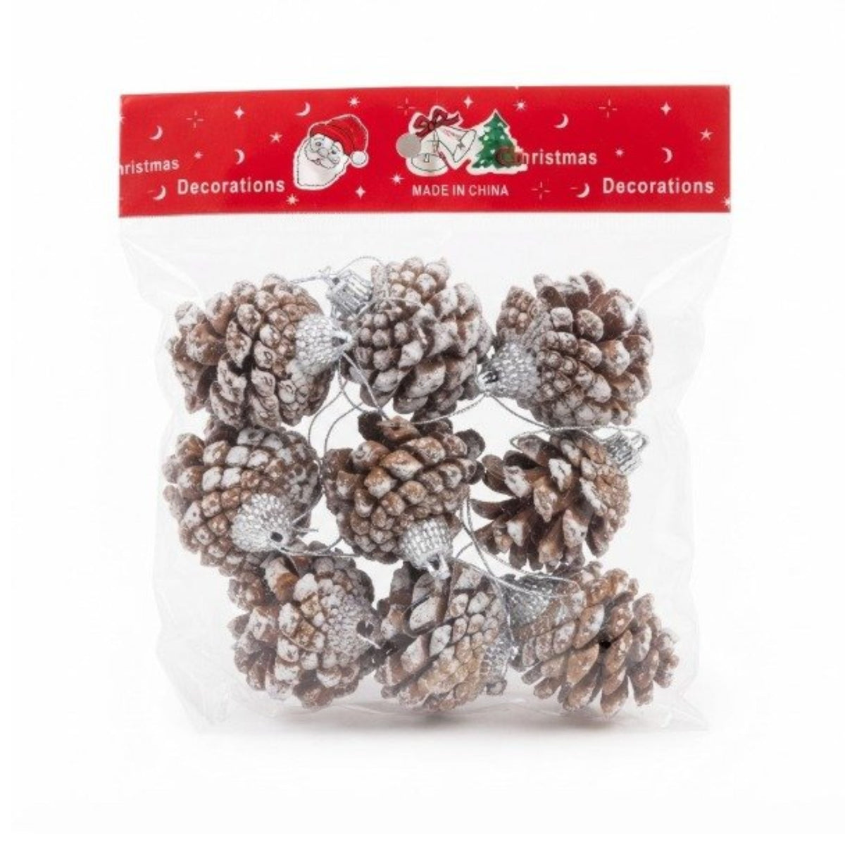 christmas pine cones - 5cm