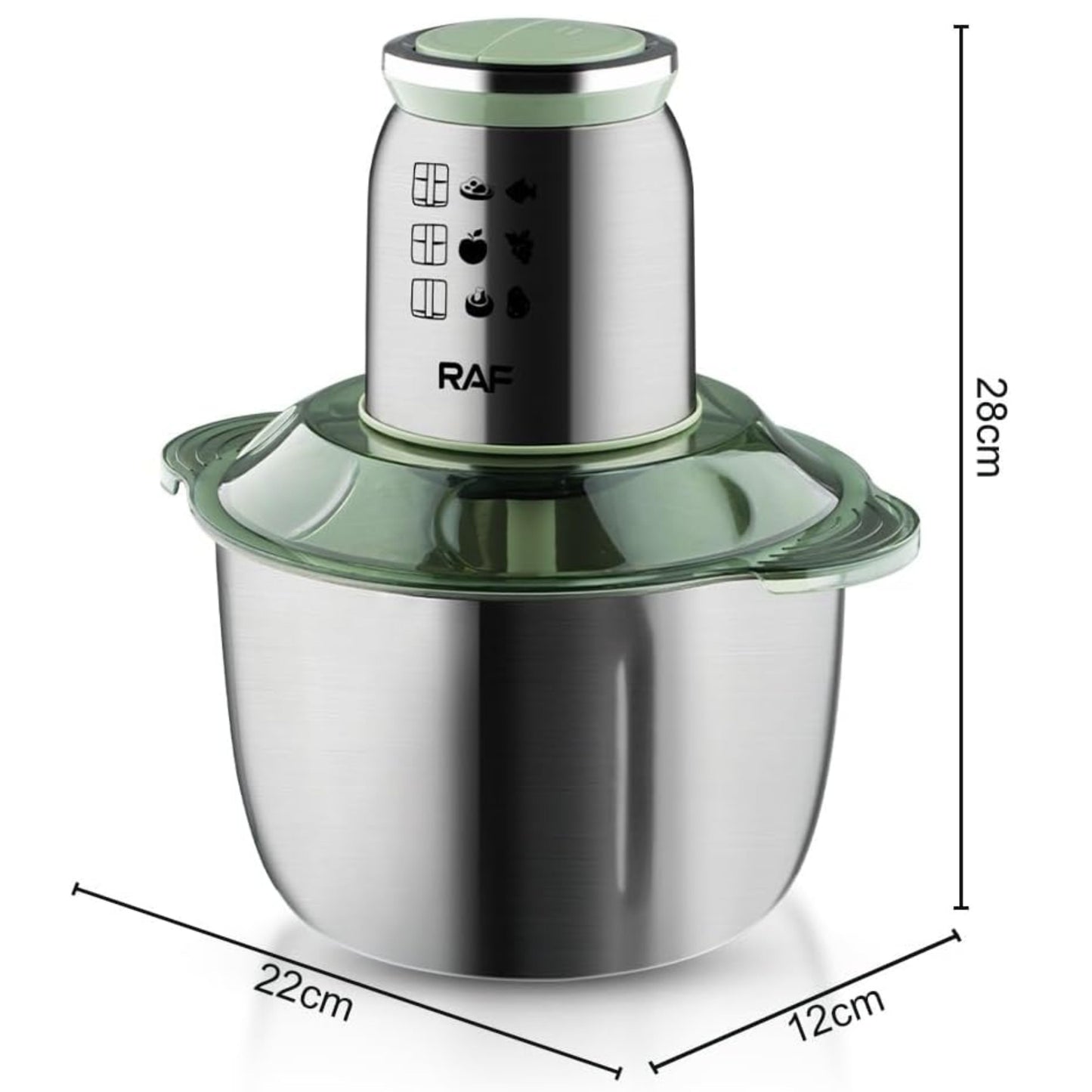 RAF Food Processor 5L - 1000Watt