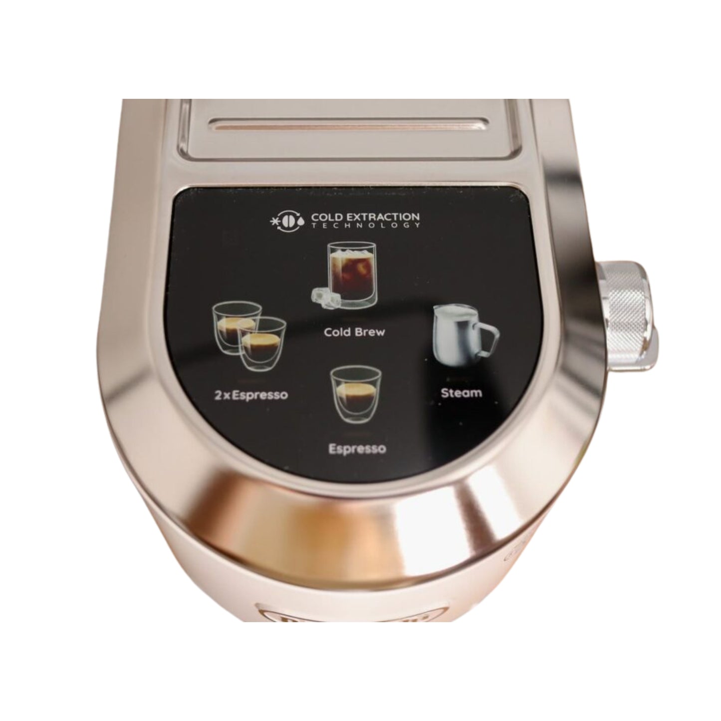 De'Longhi Dedica Duo, Traditional Barista Pump Machine, Espresso And Cold Brew, Manual Coffee Machine With My LatteArt Steam Wand, 15cm Wide, 2 Espresso, Touch Display, Mug up to 13cm, Metal