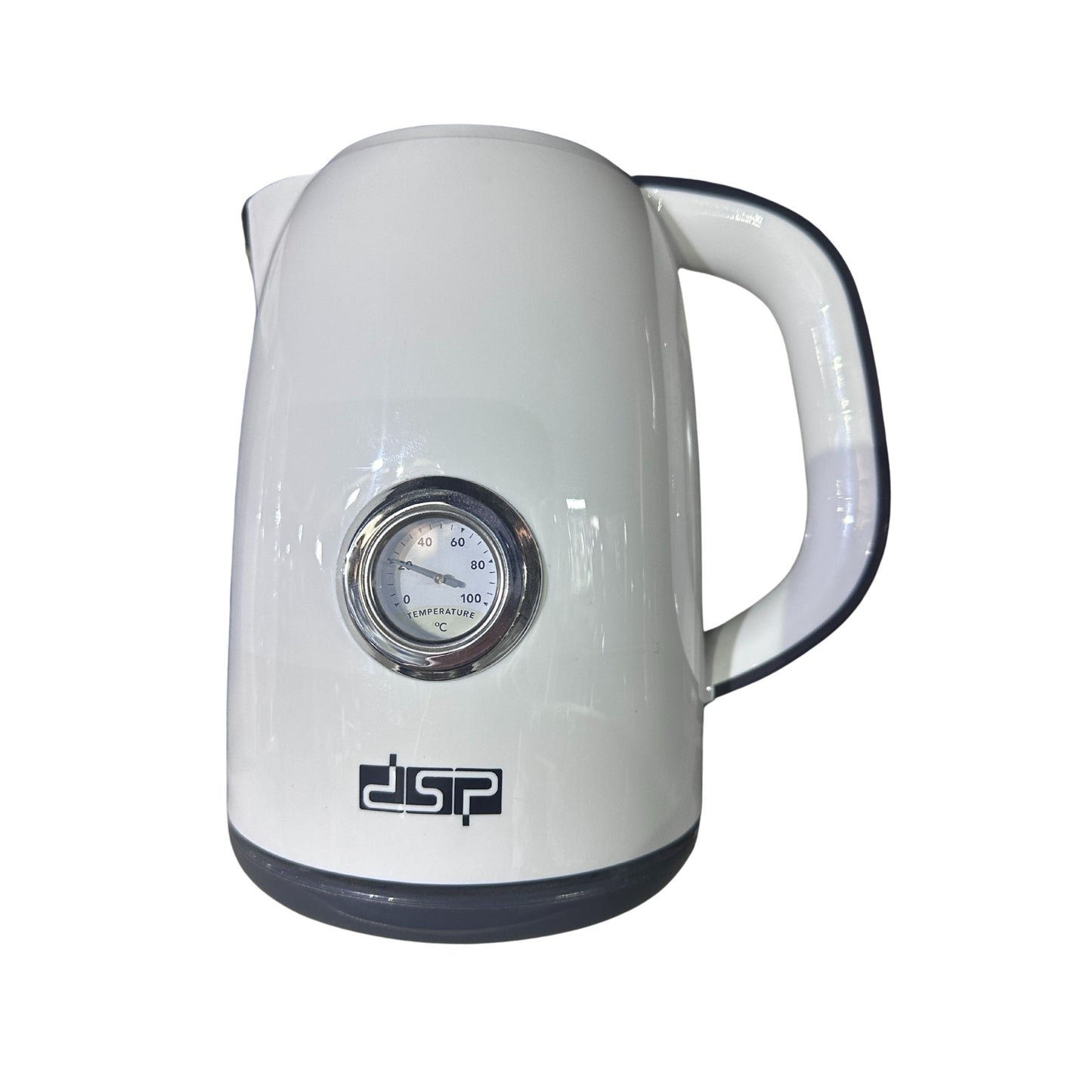 DSP 1.7 Litre Portable Hot Water Boiling Electric Kettle- White.