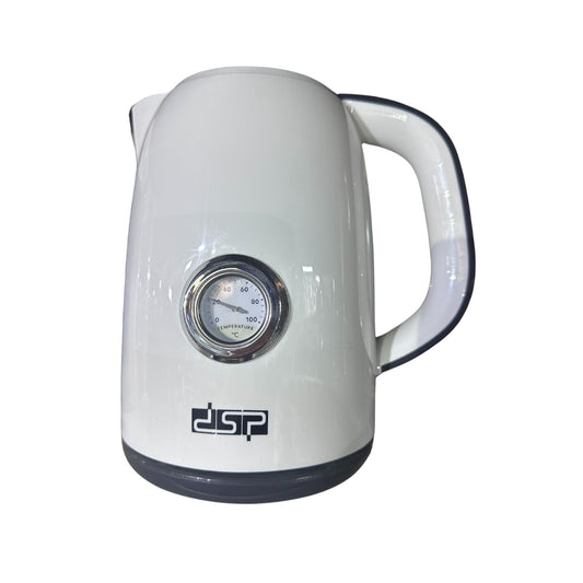 DSP 1.7 Litre Portable Hot Water Boiling Electric Kettle- White.