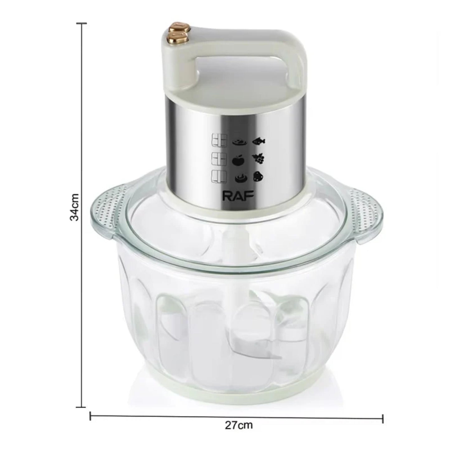 RAF Glass Chopper 5L 500W