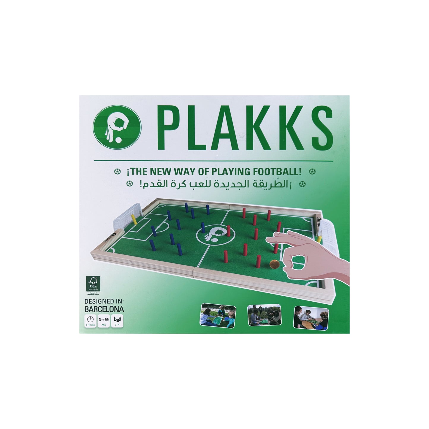 Plakks - tabletop football game