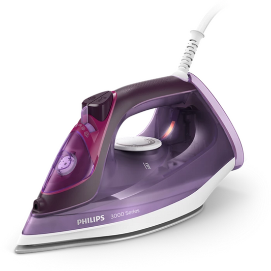 Philips, Steam Iron Series 3000, 2600W For Fast Heat (Up To 200)G Steam