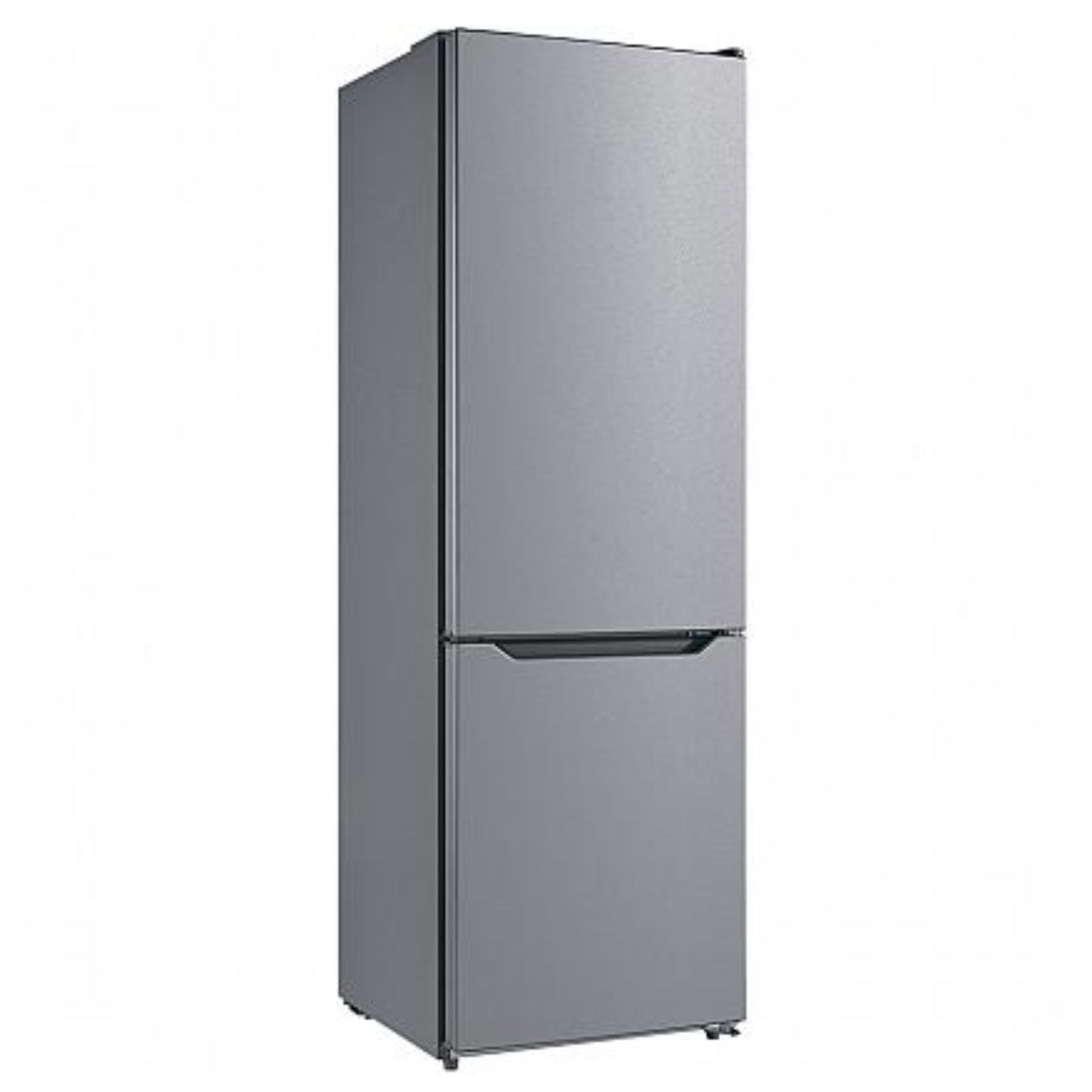Midea Refrigerator Double Door 318L Silver 188cm