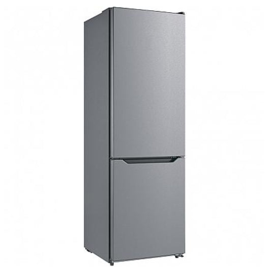 Midea Refrigerator Double Door 318L Silver 188cm