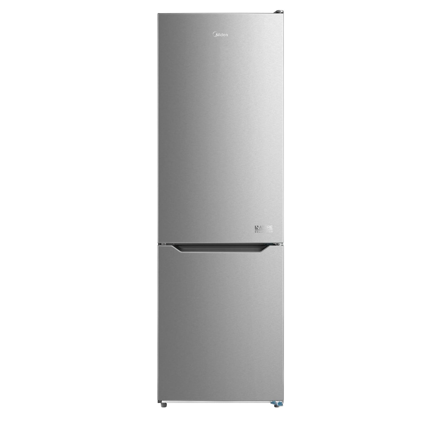Midea Refrigerator Double Door 318L Silver 188cm