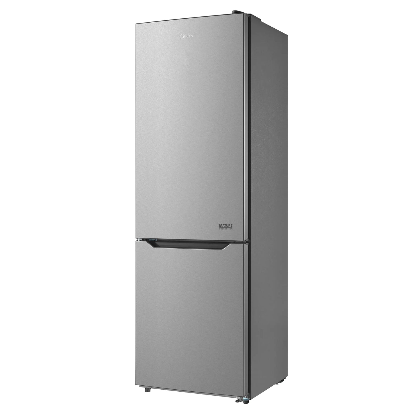 Midea Refrigerator Double Door 318L Silver 188cm