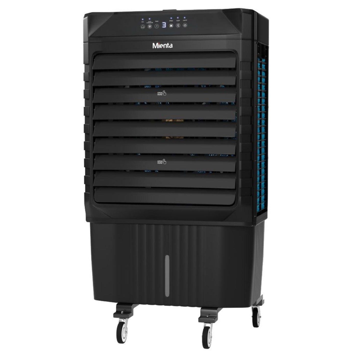 Mienta Digital Air Cooler 85 Liter - 2 Tanks 3 Speeds - Black