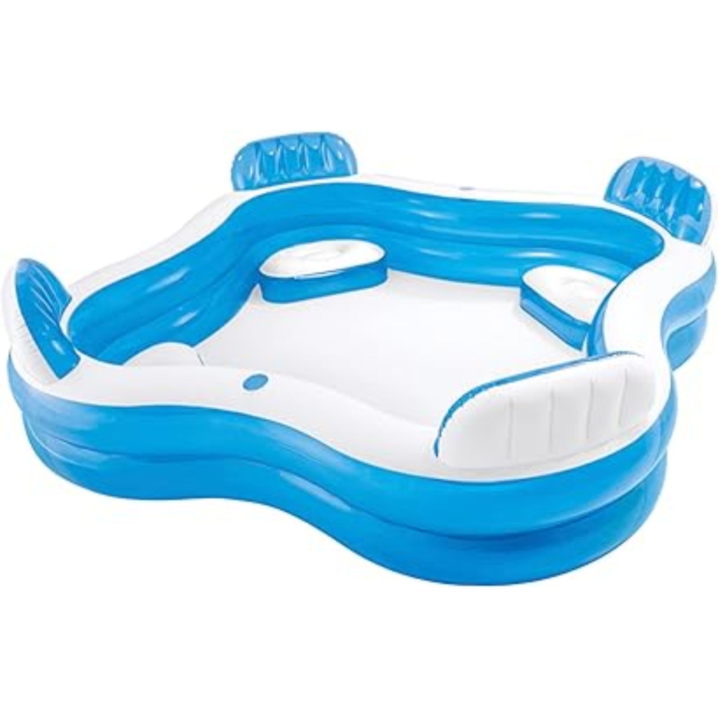 Intex 229 x 229cm x 66cm Inflatable Swimming Pool Family Lounge