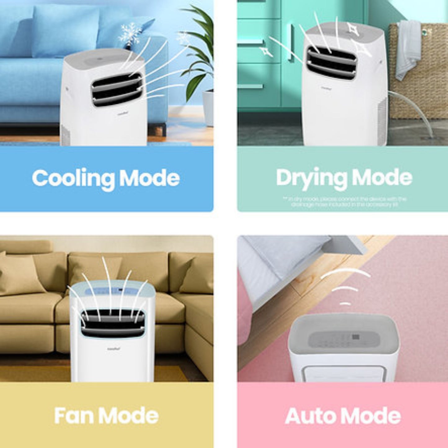 Comfee Premium Portable Air Conditioner WiFi - 9000 BTU MPPFA