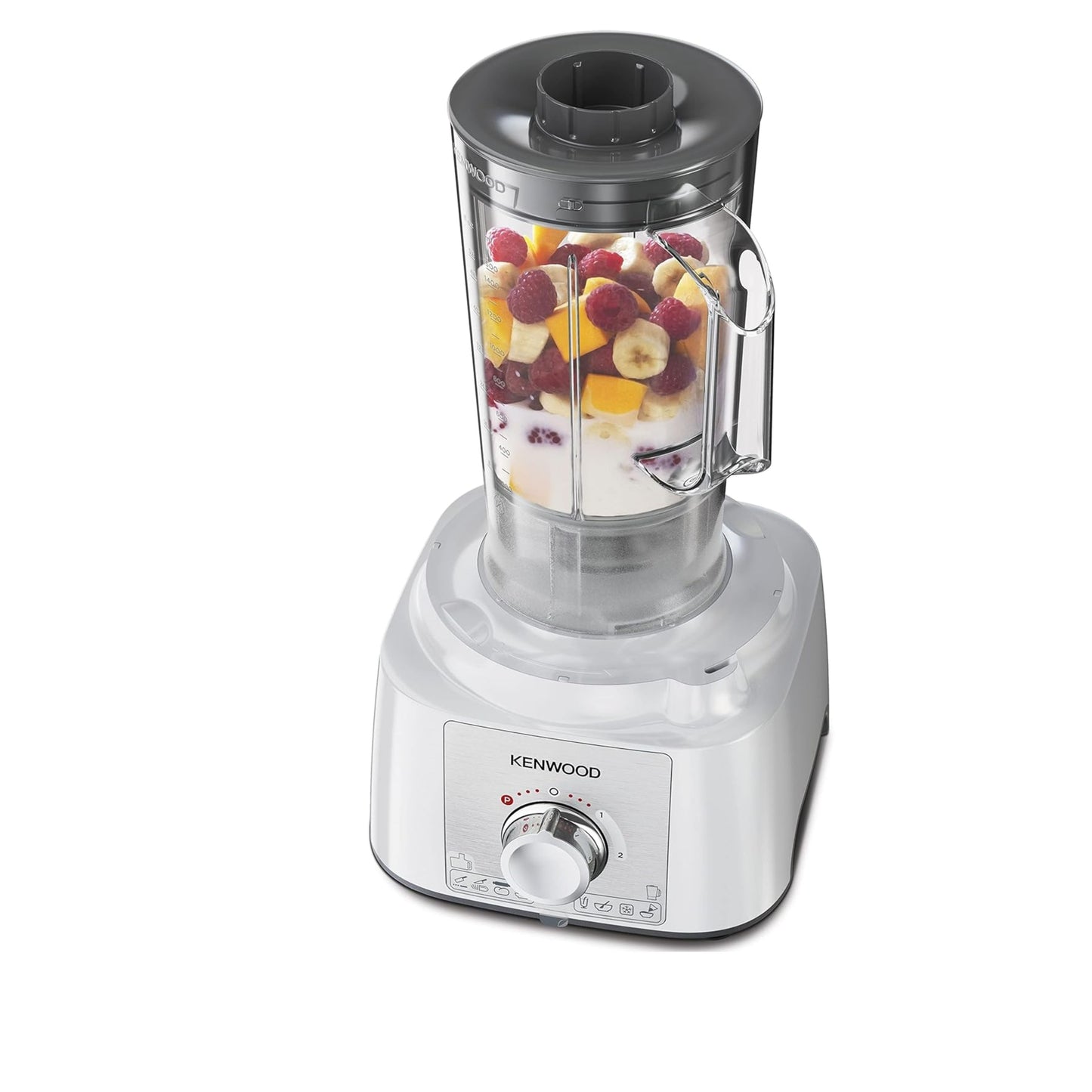 Kenwood Food Processor 1000W Multi-Functional with 3 Stainless Steel Disks, Blender, Grinder Mill, Juicer Extractor, Whisk, Dough Maker, Citrus Juicer