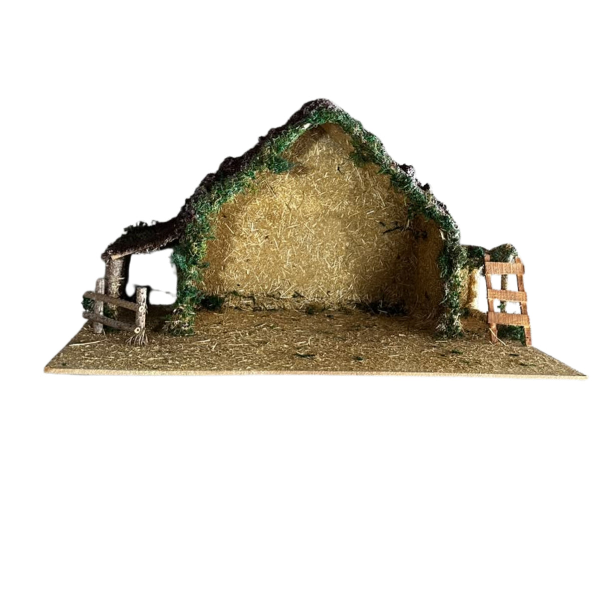 Christmas nativity House GREEN  70cm