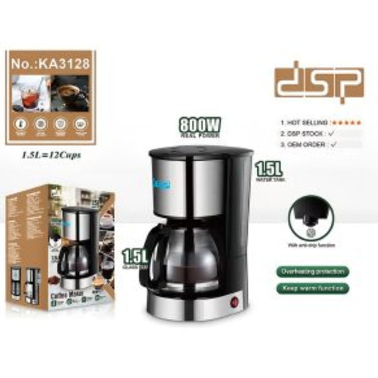 DSP  Coffee Maker 1.25L