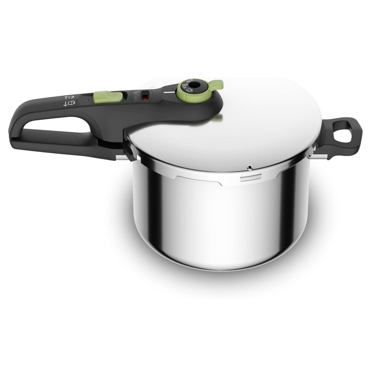 Tefal  Secure Trendy Pressure Cooker 6 L with Basket | 2-Level Cooking Regulator