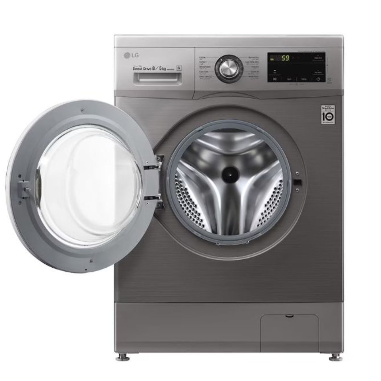 LG Washer Dryer 8/5 Kg 1200RPM Platinum