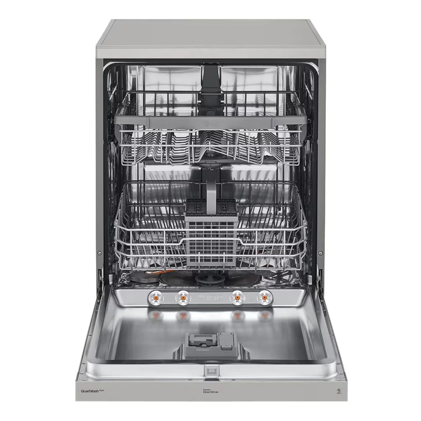 LG DISHWASHER INVERTER WITH True Steam INOX