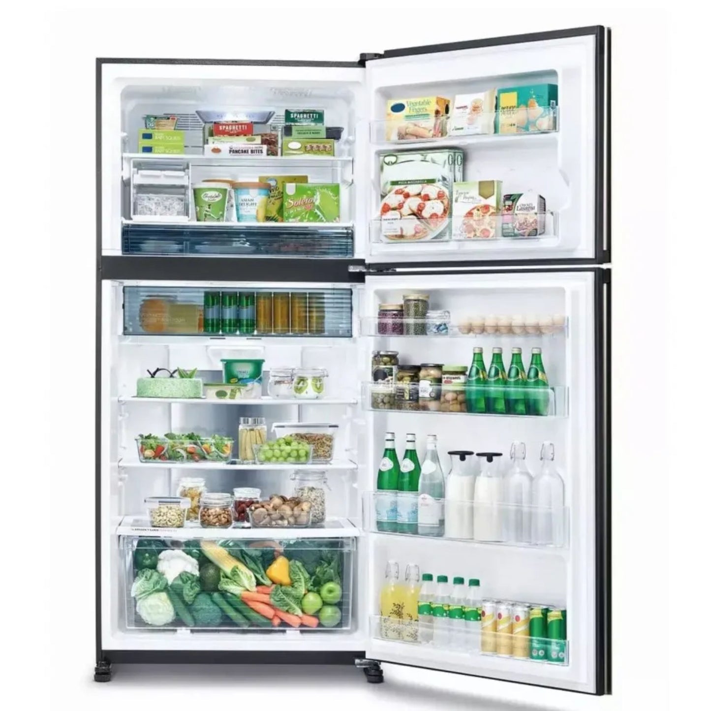 Sharp Fridge 187cm Height 820L - Silver