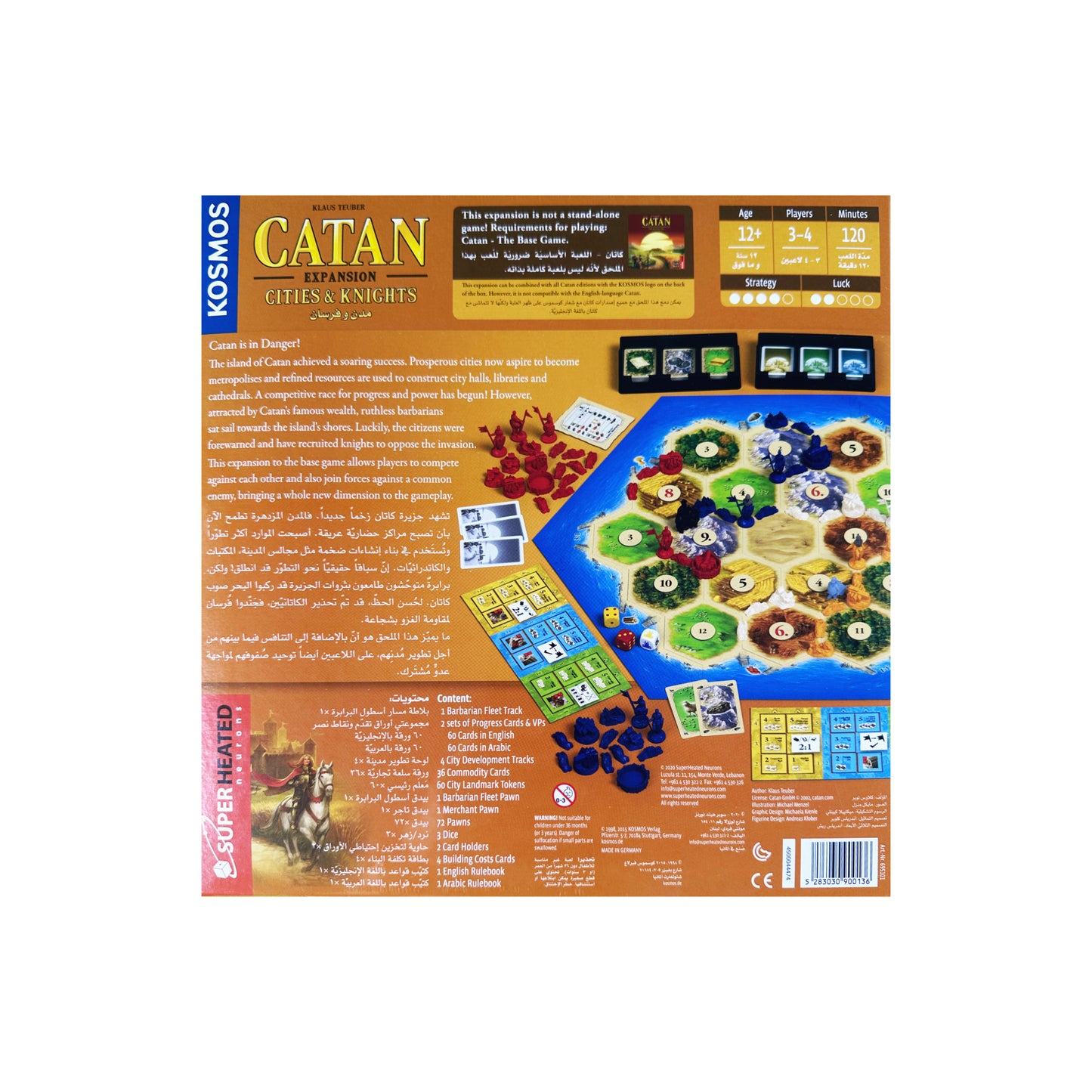 Catan Cities And Knights expansion