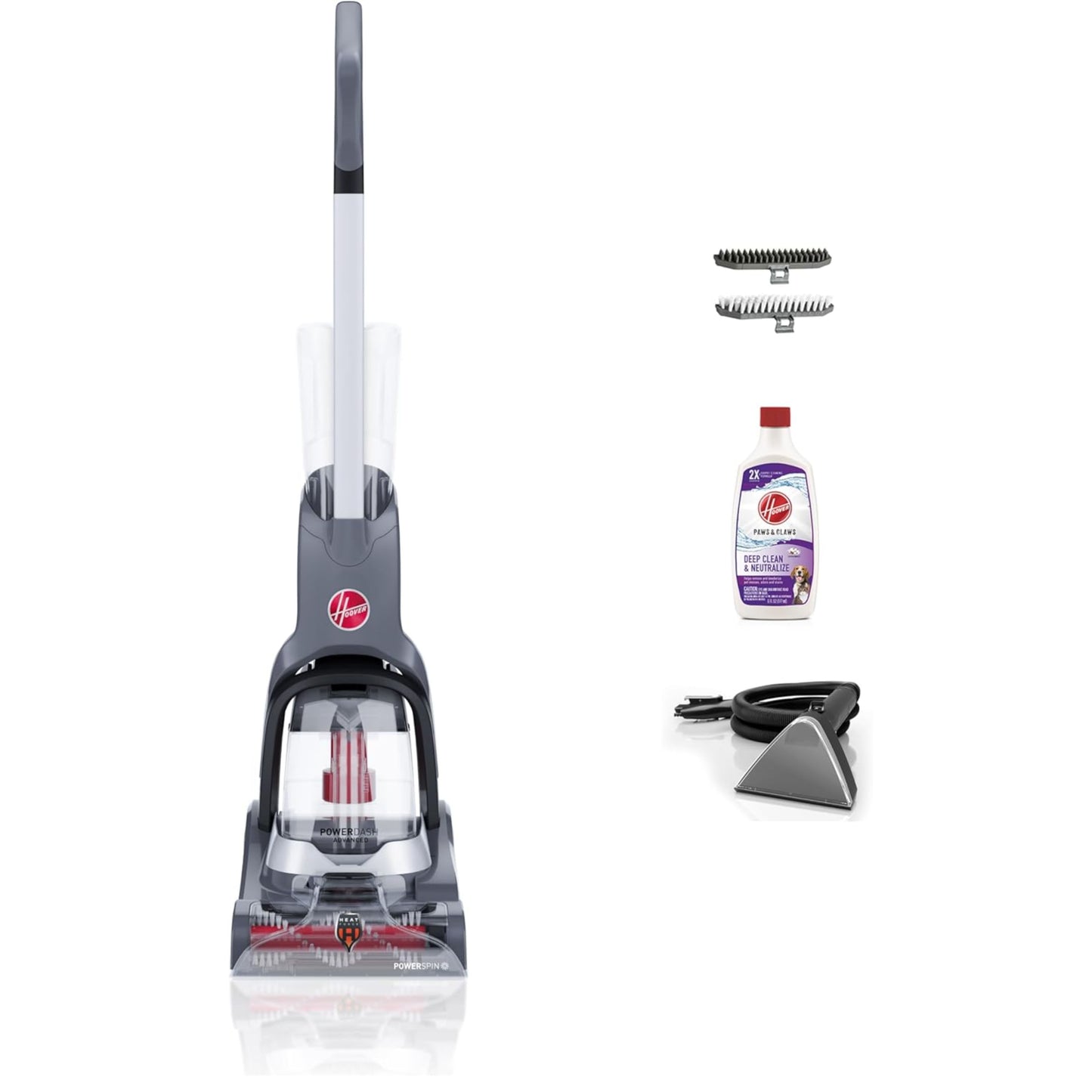 Hoover PowerDash Compact Carpet Cleaner, Lightweight Carpet & Upholstery 800W