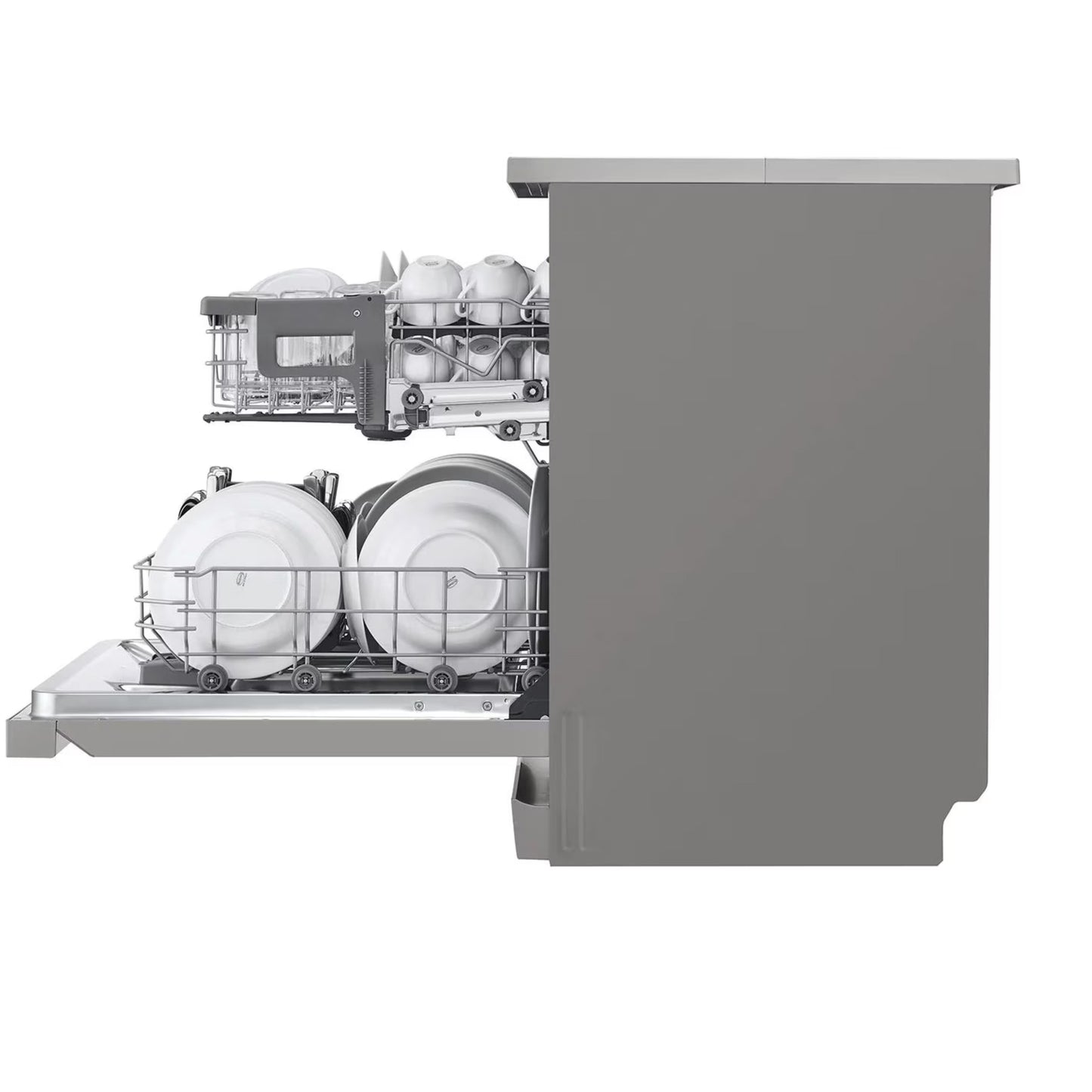 LG DISHWASHER INVERTER WITH True Steam INOX