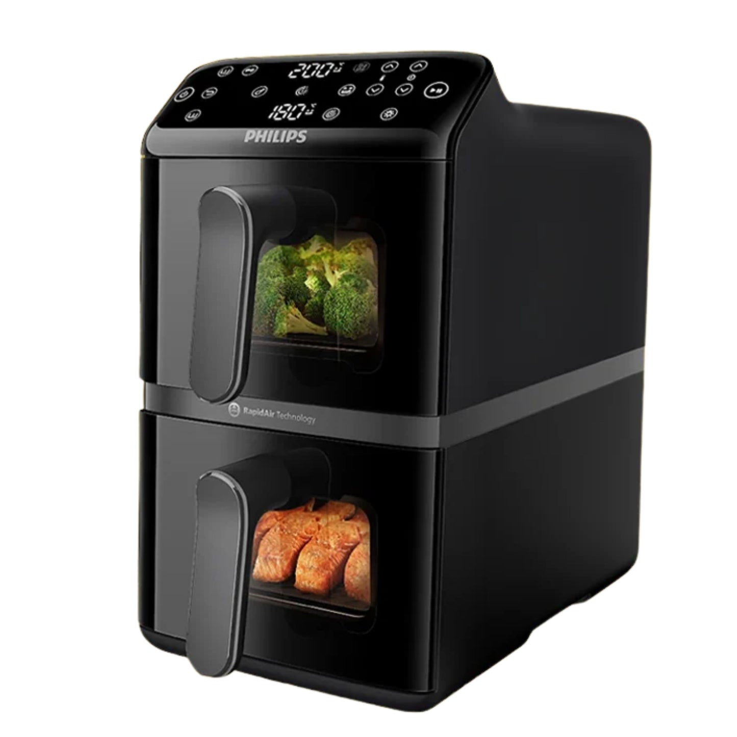 Philips 4000 Series Stacked Dual Basket Airfryer 10 Liters (5+5)
