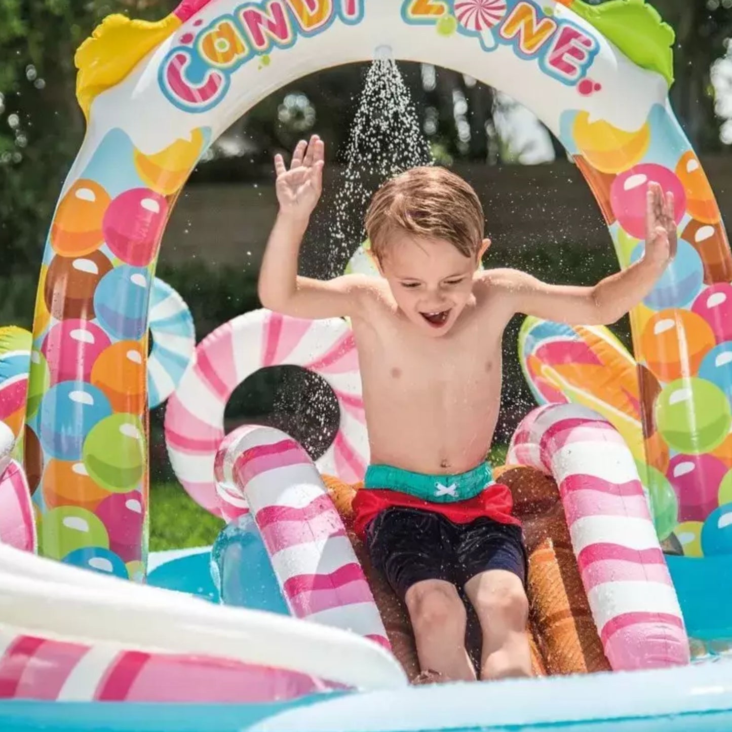 Intex Candy Zone Play Center 295cm x 191cm x 131cm - 206 Litres