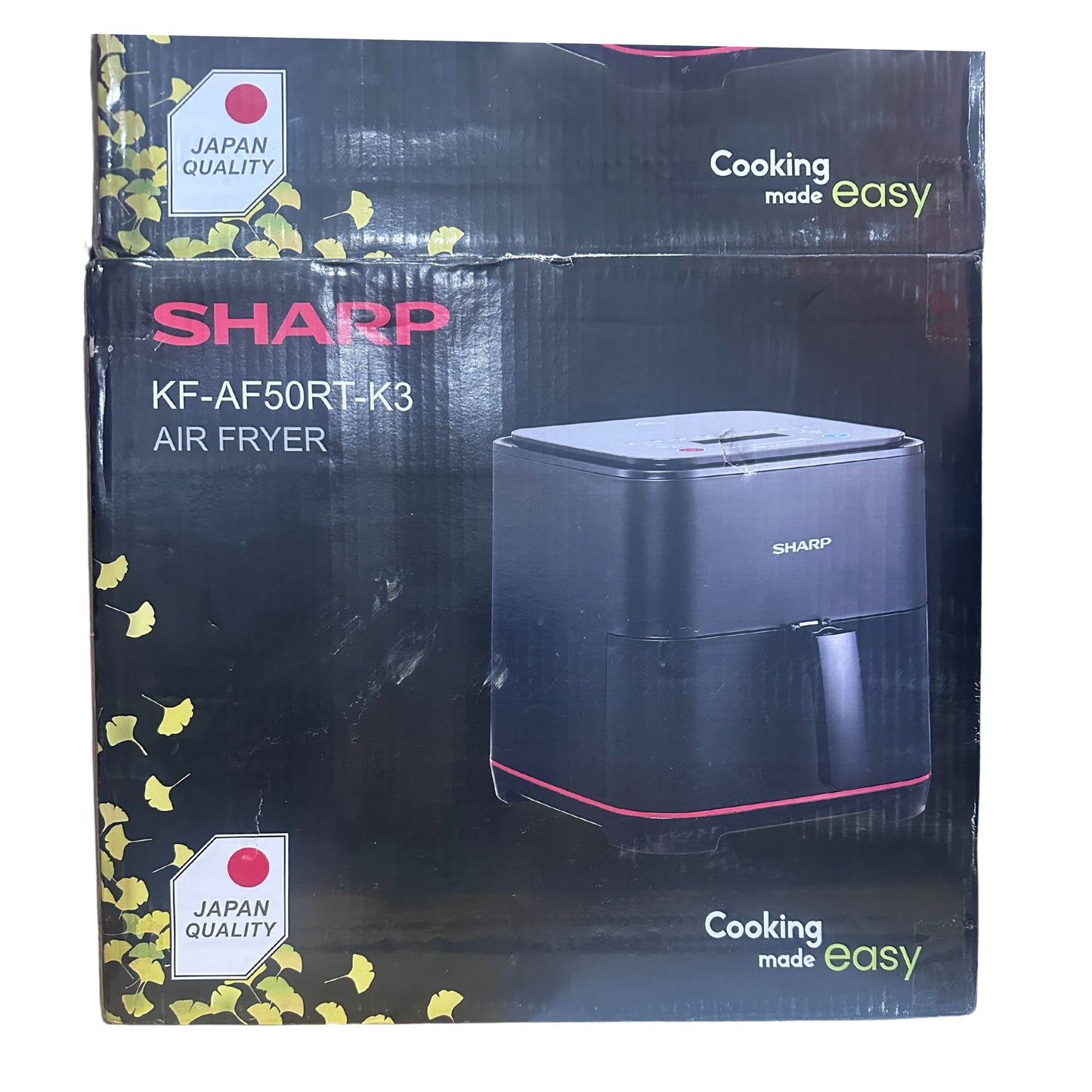Sharp, Air Fryer 5L, 1450W, 8 Cook Menu, Black