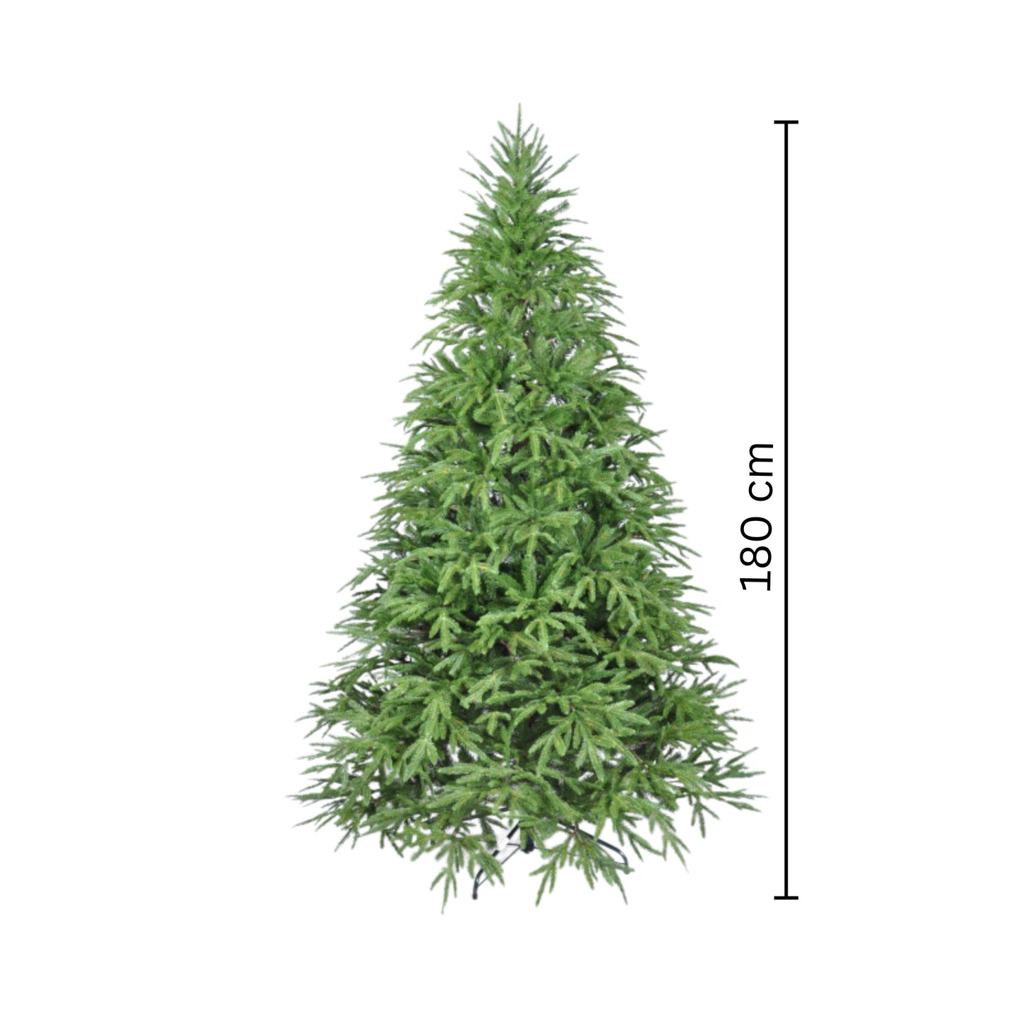 Christmas Green long fings - 180cm