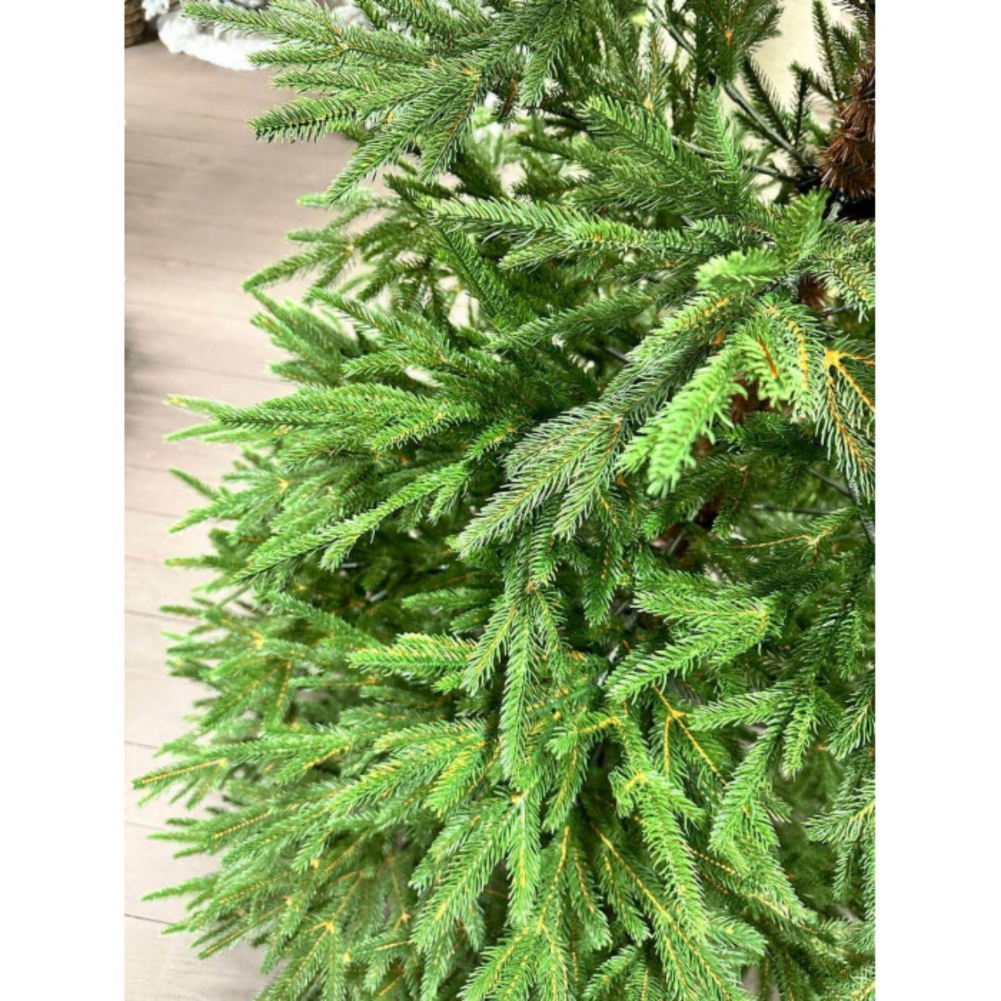 Christmas Green long fings - 180cm
