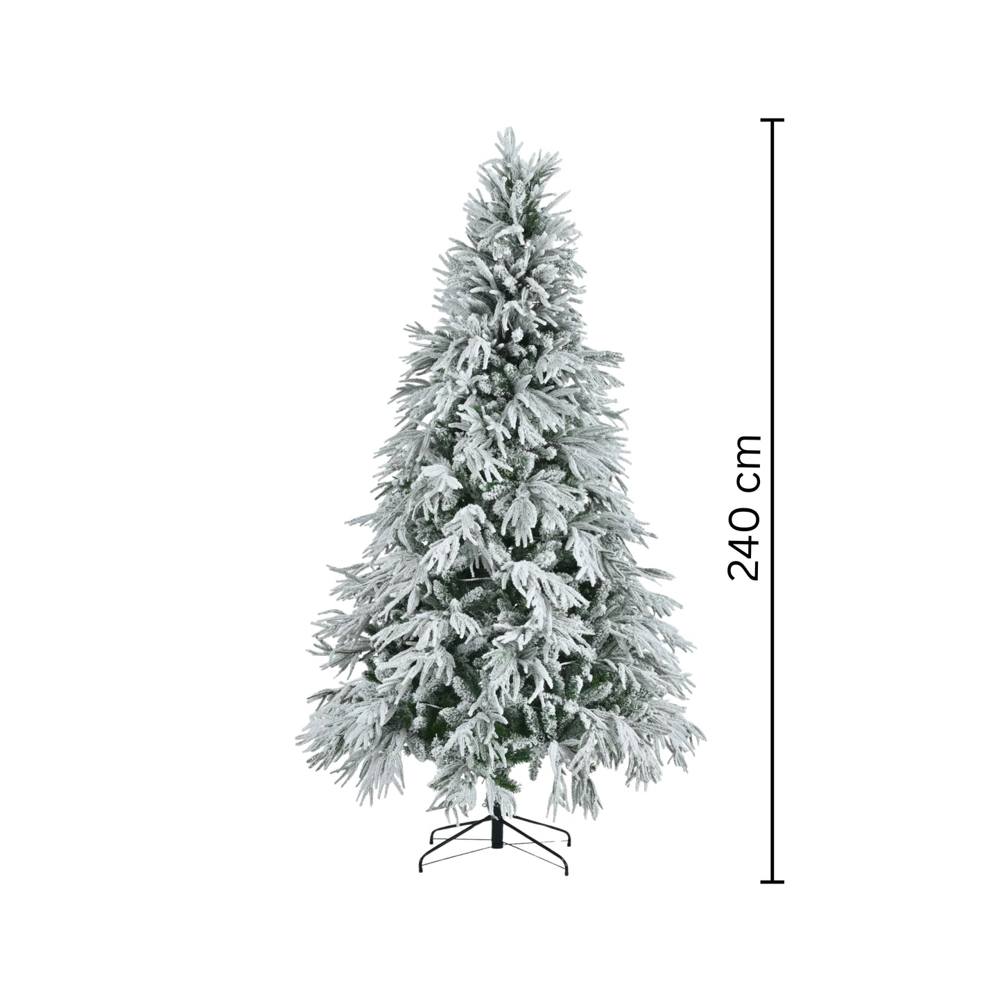Christmas white long fings tree - 240cm
