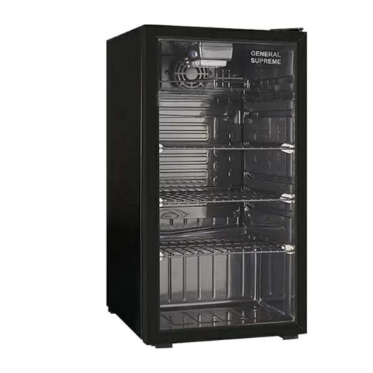 General way Glass Door refrigerator 85 cm  - Inverter