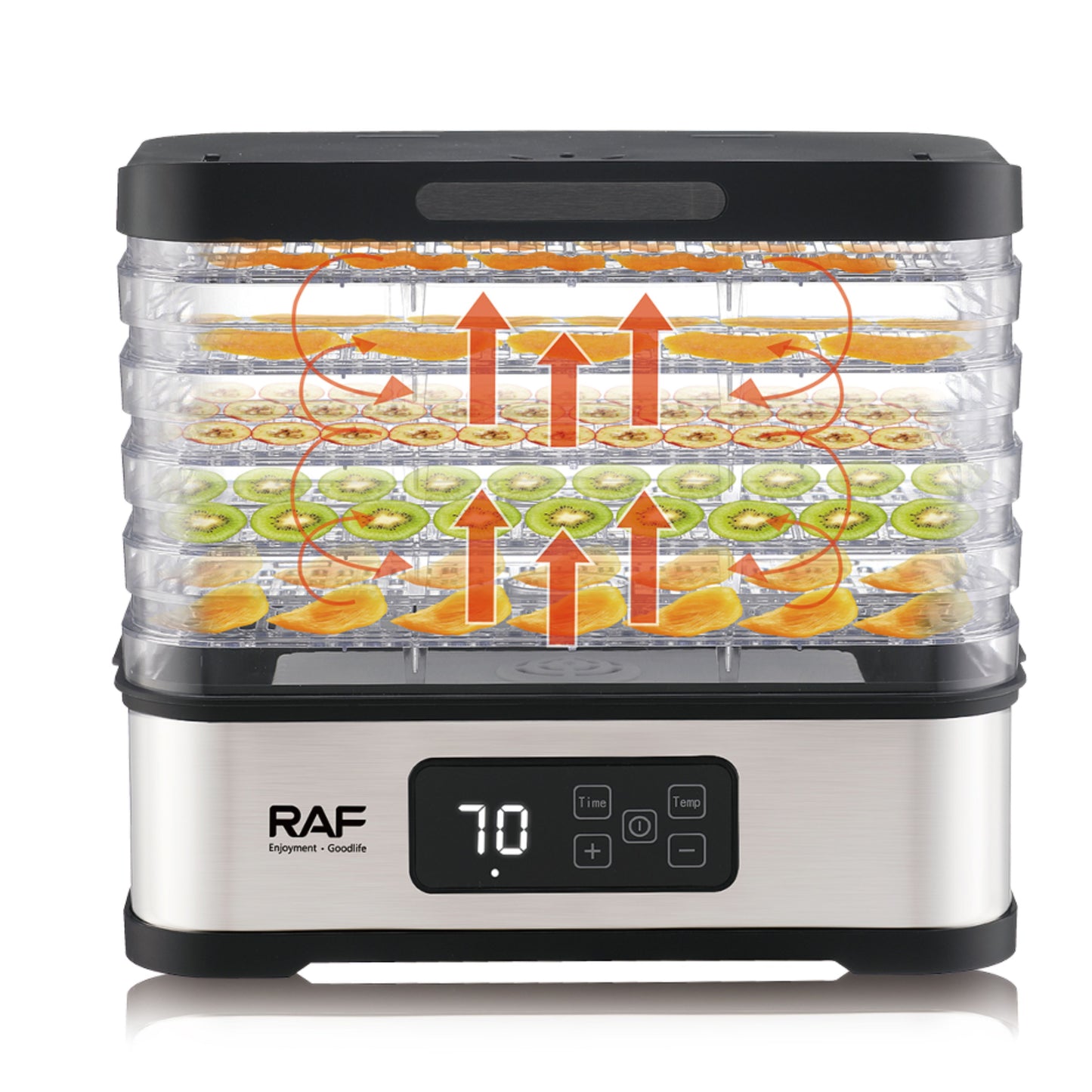 RAF Dryer Vegetables and Fruits Dehydrate Small Fruit Drying Machine Portable Dehydrator