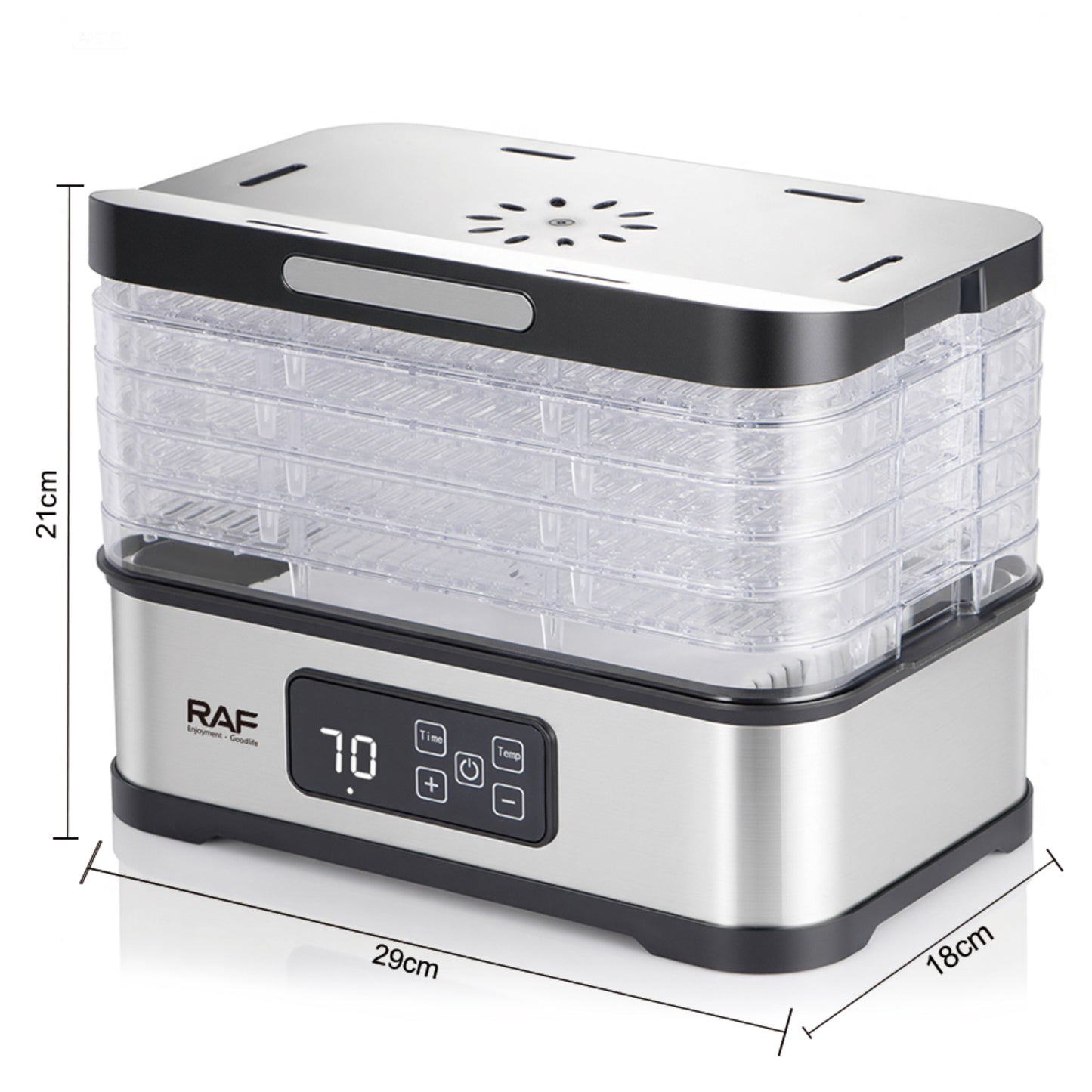 RAF Dryer Vegetables and Fruits Dehydrate Small Fruit Drying Machine Portable Dehydrator